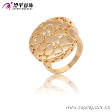 Anillo de dedo simple de la joyería de imitación de la manera 18k chapado en oro - 13618